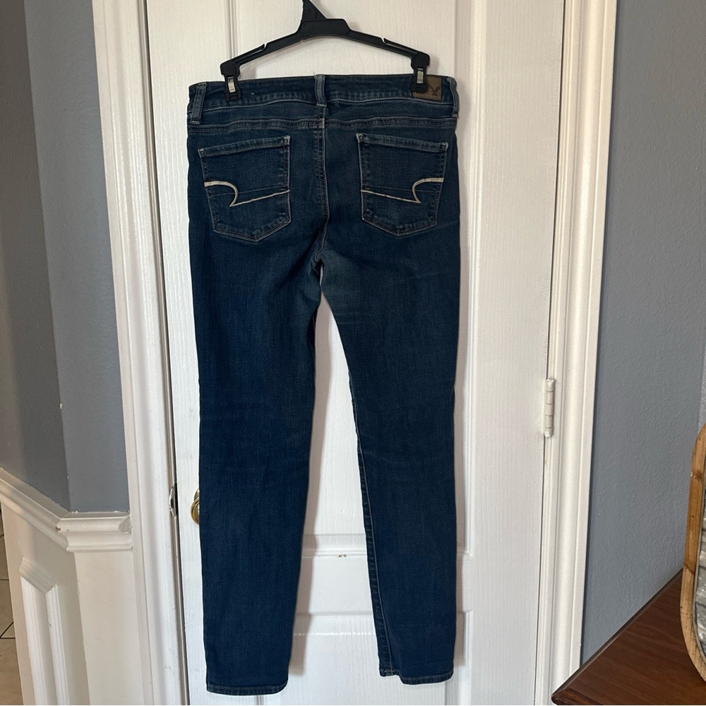 American Eagle Women’s Jeans Size 8 Regular Color Blue - Picture 7 of 12